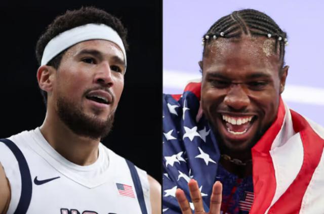 开云体育官网-布克：祝贺莱尔斯 但NBA冠军比奥运冠军更难拿